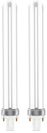 Lampada Fluorescente Compatta G23 2pin 11W, Bianco Neutro 4000K, Lampade a Risparmio Energetico CFL G23, Tubo a Forma di U, Applicabile a Soggiorno, Camera da Letto, Corridoio, Non Dimmerabile,2 pezzi