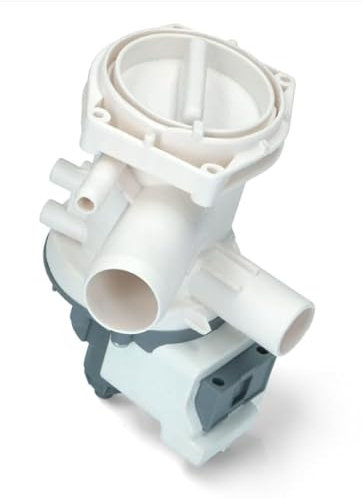 BSSTORE Pompa di Scarico per Lavatrice, Magnetica, 220/240V, 50Hz, 25W, 0,33A Equivallente A 00142154