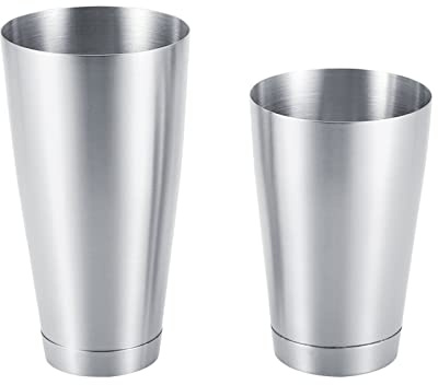 Yosoo Health Gear Cocktail-Shaker-Set, Professionelles Boston-Set, 18/28 Unzen Martini-Dosen aus Edelstahl, Mixgetränke-Shaker
