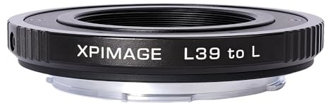 XPIMAGE Anello adattatore per attacco obiettivo compatibile con obiettivo con filettatura Leica L39 LTM per fotocamera Leica o Panosonic L Mount