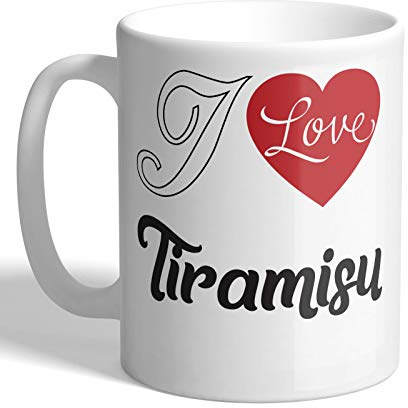 I Love Mugs - I Love Tiramisu - Mug, Ceramic, 11fl.oz.