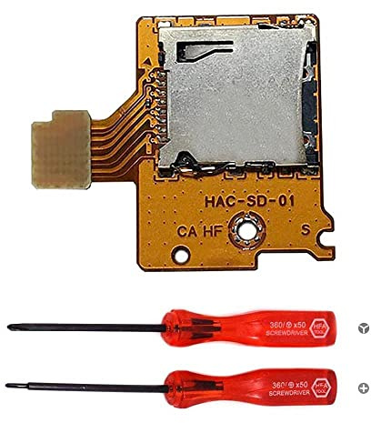 lenboes Original Micro TF SD Card Slot Teil für Nintendo Switch NS NX Konsole 2017