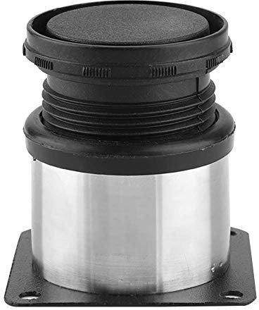 FTVOGUE 4 stücke Einstellbare Möbelbeine Edelstahl Schrank Fuß Beine füße Unterstützung Set für Tischbett Sofa(50 * 50MM)