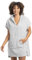 HOMELEVEL Poncho Damen Frottee - Badeponcho Badetuch aus 100% Baumwolle - Handtuch für Strand Sauna - Surf Poncho mit Kapuze - Bademantel für Erwachsene