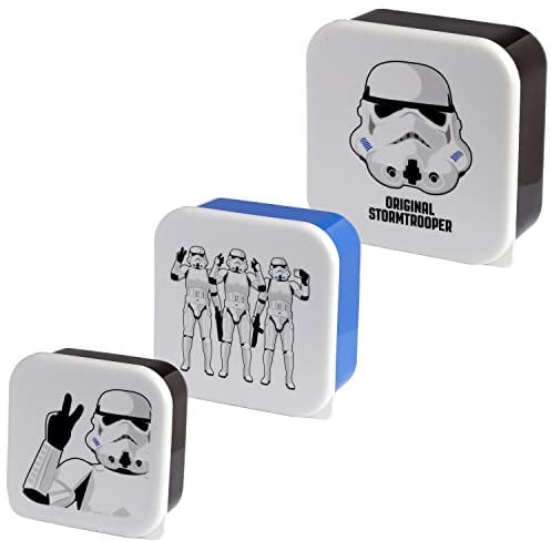 Puckator The Original Stormtrooper Lunchboxen Brotdosen 3er Set M/L/XL