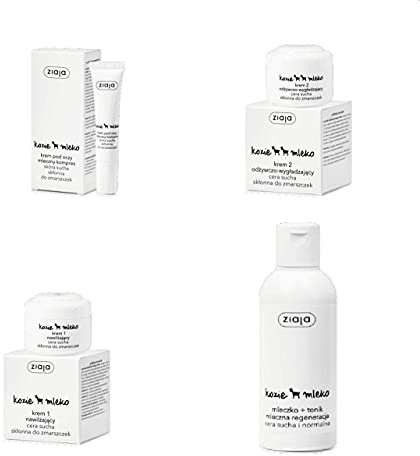 Auto-schmuck ® Ziaja Kosmetik Sets, Gesichtscreme, Tagescreme, Nachtcreme, Augencreme, Gesichtswaschgel, Handcreme, Körperbutter, Körpermilch, Körperbalsam, Duschgel, Shampoo (Ziegenmilch Gesichtsset)