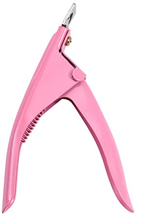 iZhuoKe Nagelknipser Professionelle Falsche Nägel Clipper Acryl UV-Gel,Falsche Nagelknipser Maniküre Werkzeug Nägel Clipper Nagel Catcher Trimmer Rostfrei Edelstahl für Nagelstudio & Privatgebrauch
