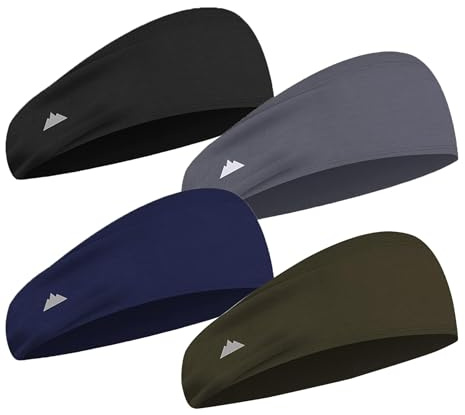 Tough Headwear Herren Schweißbänder – Sportliche Radfahr Stirnbänder für Sport und Training, Mehrfarbig, Einheitsgröße