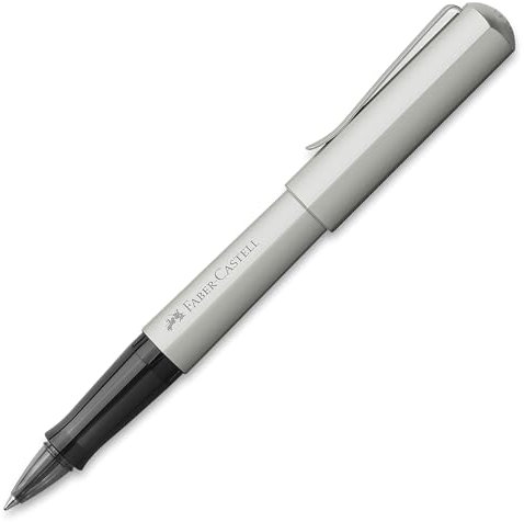 Faber-Castell Hexo 140595 Rollerball Pen Matte Silver Pack of 1
