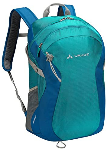 VAUDE Wanderrucksack Grimming Blau 24 l, wasserdichter Rucksack Damen & Herren, leichter Trekkingrucksack mit Rückenbelüftung, praktisches Laptopfach