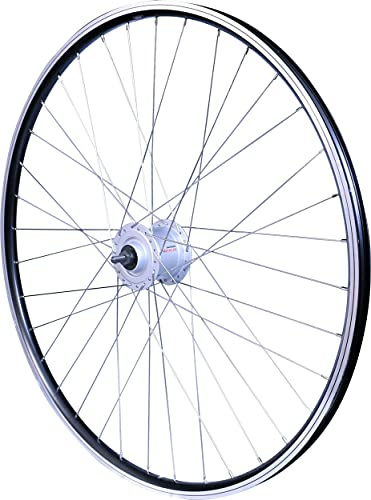 Mach1 ER-10 Vorderrad, 27,5 Zoll, Shimano Dynamo 2,4 W – 26 mm, 36 Vorderrad, Muttern M9