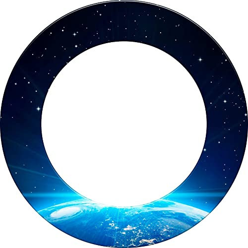 Mission Darts Pro Personalisierte Dartscheiben-Umrandung | einfarbig, strapazierfähig | Earth