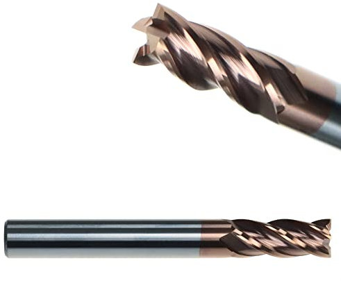 VHM Schaftfräser VHM-Fräser TiSiN VA Fräser - Ø16x 45/100mm SchaftØ 16mm