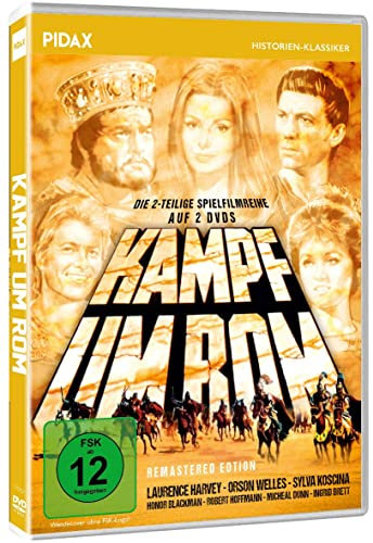 Kampf um Rom - Remastered Edition / Die komplette 2-teilige Spielfilmreihe mit Starbesetzung (Pidax Historien-Klassiker) [2 DVDs]