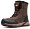 SHULOOK Winterstiefel Herren Wasserdicht Warm Gefüttert Schneestiefel Winterschuhe herren rutschfeste Hohe Wanderschuhe Herren Outdoor Schuhe Winter für Wandern Arbeiten Camping (Braun EU 46)