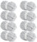 HOMBYS Chunky Chenille-Garn zum Häkeln, sperriges, dickes, flauschiges Garn zum Stricken, super sperriges grobes Garn für Handstricken, Decke, weiches Plüschgarn, 8 Jumbo-Packungen (27 m, 227 g pro
