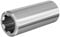 WilTec Manchon pour Arbre de Transmission Arbre cannelé Type A 100 mm 1 1/8 6 Dents 6 Rainures Tracteur