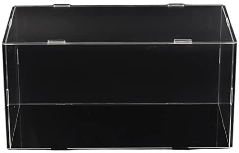 SVRITE 1 Transparente Vitrine Geeignet f¨¹r 1:18 Druck Guss Modell Spielzeug Auto Staubdichtes Modell Puppen Aufbewahrungs Kasten 31X16X15.5Cm