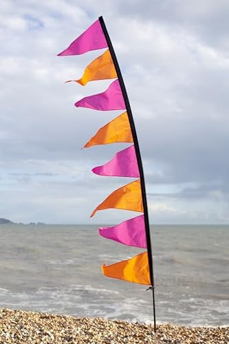 Festivology Festival Flag - Chilli Party Vibes Flag (Choice of Poles Available) (Blue Festival Pole)