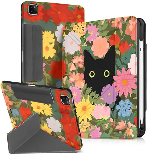 Miss Adola Funda para iPad Air de 11 Pulgadas M2 (2024)/Air de 5ª/4ª generación de 10.9 Pulgadas/Pro de 11 Pulgadas, con Soporte para bolígrafo para niñas, niños, Mujeres y Hombres, Lindo Protector