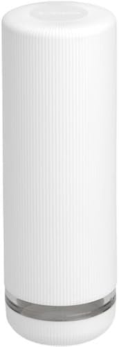 Brabantia Spülbecken Seifenspender - Tropfsicherer Spender für Spülmittel - Zubehör mit Einfachem Nachfüllen, Strukturierte, rutschfeste Oberfläche - Fresh Weiß, 200 ml
