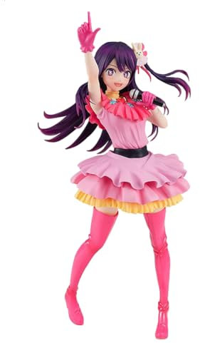Xinnice Oshi no Ko Action Figur - Hoshino Ai Anime Figuren - 17cm PVC Skulptur Modell - Desktop Dekoration Sammlerstück Geschenk für Anime Fans