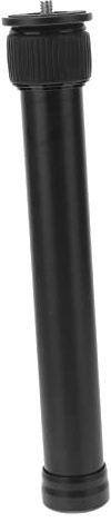 jojofuny Aluminiumlegierung Stativ Verlängerungsrohr Ausfahrbar 1/4 Zoll Oberer Anschluss 3/8 Zoll Unterer Anschluss für Gimbal Stabilisator und Stativ
