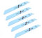 MiJunHD 5Pcs S922EF BIM 18PTI Saw Blade, 1.4mm Teeth, 150mm 6inch Flexible Reciprocating Saw Blades for Cutting Wood & Metal