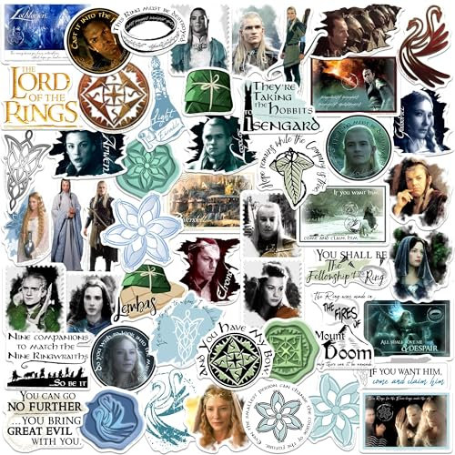 Lord Of The Rings – Aufkleber Deluxe, mehrfarbig, One size