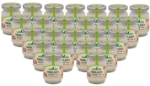 24 Gläser Rabe Spreewald Knoblauch Meerrettich