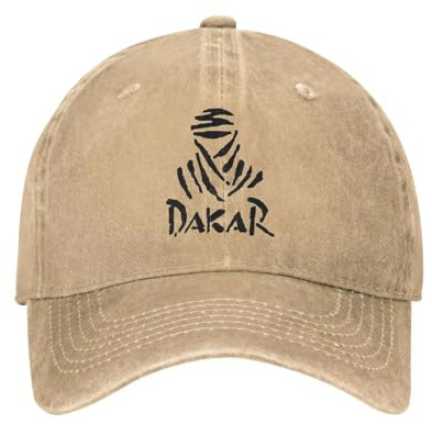 Generisch Warme Mütze im Winter, Vintage Racing Off Road D-Dakares Rally Baseballkappen Unisex-Stil Distressed Gewaschene Sonnenkappe Reise, unstrukturierte Softcaps Mütze