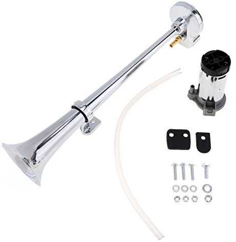 ePathChina 43,2 cm, Super laute Hupe/Trompete, Kompressor 12 V, für Autos/Trucks/Boote/Motorräder/Fahrzeuge
