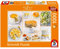 Strahlend gelbe Kaffeetafel (Puzzle)
