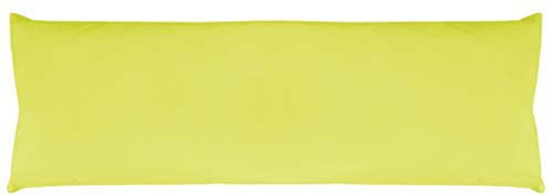 Bestlivings Seitenschläfer Kissenhülle Kissenfüllung Körperkissen, bequem und anschmiegsam in vielen erhältlich (ca. 40x120cm / grün - olivgrün)