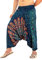 Sarjana Handicrafts Haremshose für Damen und Herren, Rayon, Mandala-Taschen, Yogahose im Schritt - Grn - Einheitsgröße