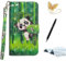 iPhone 6S Handyhülle,iPhone 6 Hülle,TOUCASA Brieftasche flip etui tasche 360 grad Karte Halterung Kartenfächer extra Dünn Klapphülle 3D Oberfläche Ultra glatte Berührung für iPhone 6S/iPhone 6(Panda)