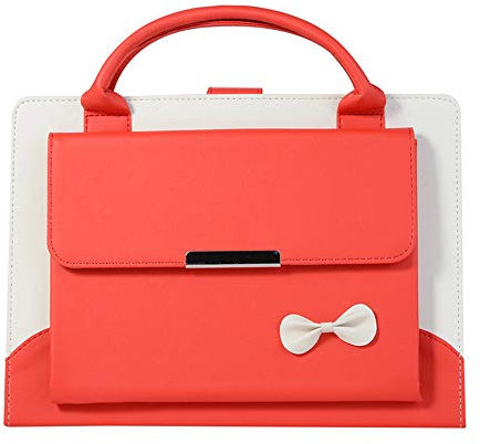Jennyfly Coque pour iPad Pro 12.9 2018 avec support mains libres - Protection intégrale des coins - Avec fonction veille/réveil automatique - Rouge