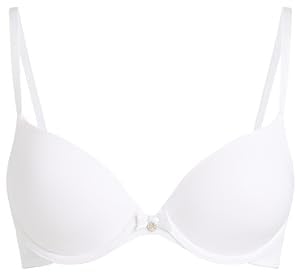 HUNKEMÖLLER Vorgeformter Bügel-BH Plunge - White - 70C