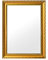 Goldene Bilderrahmen Wand hängen Grenze Badezimmerspiegel Quadrat Badezimmerspiegel Waschspiegel Eitelkeit Badezimmerspiegel mit Chrom Abdeckung Wandhalterung Kit