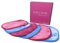 Simply Gone Mini Makeup Remover Cloths | Reusable Microfibre Makeup Remover Pads Ideal for Sensitive Skin. (Pink & Blue – 6 Pack)