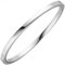 Jobo Damen-Ring schmal aus 8 Karat 333 Weißgold Größe 60