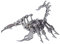 Sunery 3D Metall Puzzle Mechanische Skorpion Modell Bausatz mit Licht, 274Teile DIY Puzzle Konstruktionsspielzeug Geschenk für Erwachsene und Kinder