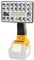 Hipoke 18V 2000LM Lampe de travail LED multifonctionnelle sans fil longue portée avec port USB compatible avec DeWalt 18V Lithium Lampe de poche extérieure pour chantier (sans batterie)