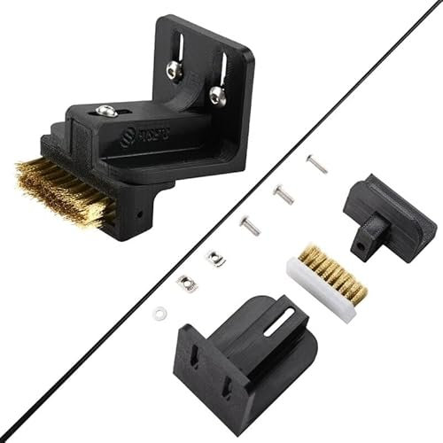3DPLady | Automatisches Düsen Reinigungs Bürsten Set für 3D Drucker wie z.b Ender-3/3 Pro Cr10S Cr6se