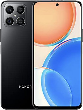 HONOR X8 Telephone Portable Débloqué, 6 +128 Go, Écran FullView 6,7 90Hz, Double Sim, Smartphone Android 11, Quad Caméra 64 Mpx, Qualcomm Snapdragon 680, Charge rapide 22,5W, NFC - Noir