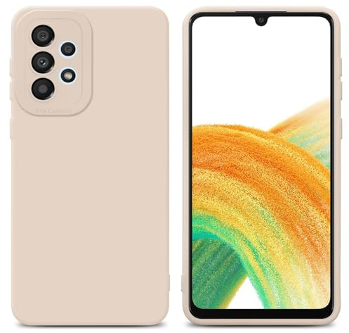 Cadorabo Hülle kompatibel mit Samsung Galaxy A52 (4G 5G) A52s Schutzhülle TPU Silikon Case Liquid Design mit Kameraschutz Slim Kratzfest Gummi Case Hülle für Galaxy A52 (4G 5G) A52s in Rosa