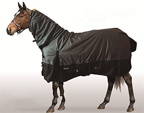 BNALU 250G Verdicken Abschwitzdecke fürs Pferd ist atmungsaktiv Transportdecke Weidedecke Winterdecke Winterbaumwolle Weich und warm Reitausrüstung Outdoordecke (Size:133CM)