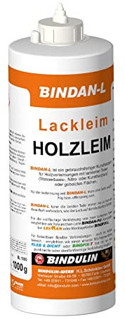 Bindan-L Lackleim Holzleim inklusive 1 Leimspachtel von E-Com24 (Bindan Lackleim 1000)