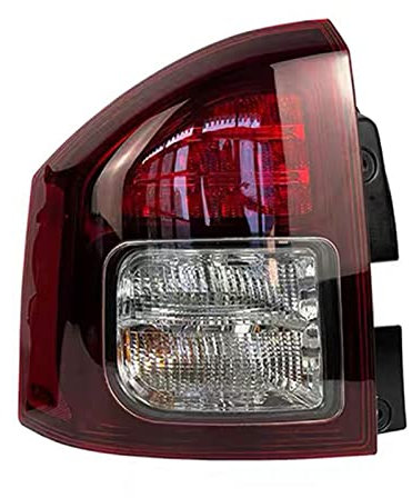 WOLEN Hinten Rücklicht Hinten Stoßstange Licht Schwanz Stop Brems Lampe Rücklichter Blinker Warnung, für Jeep Compass 2014 2015