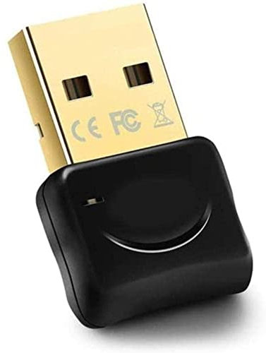 Adaptador 5.0 compatible con Bluetooth, transmisor USB para PC, receptor de computadora, portátil, audio, dongle de auriculares, receptor de datos, impresora